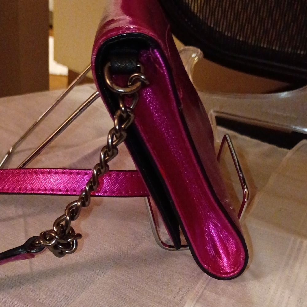 kate spade Metallic Fuchsia Crossbody Bag - Picture 9 of 9